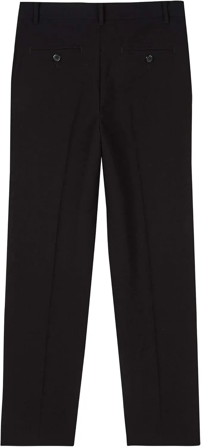 Van Heusen Boys' Flex Stretch Flat Front Dress Pants