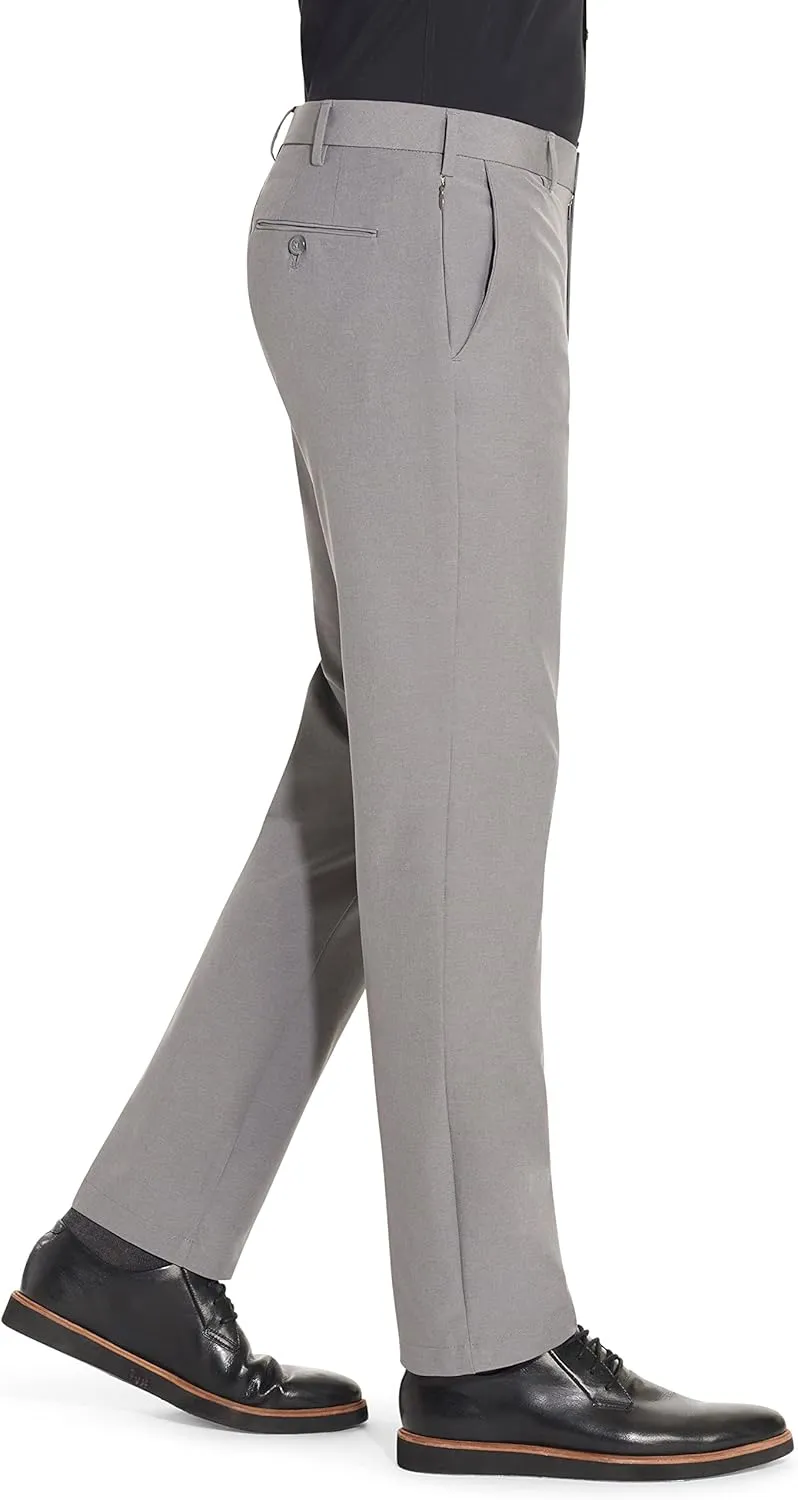 Van Heusen Men's Slim Fit Flex Flat Front Pant