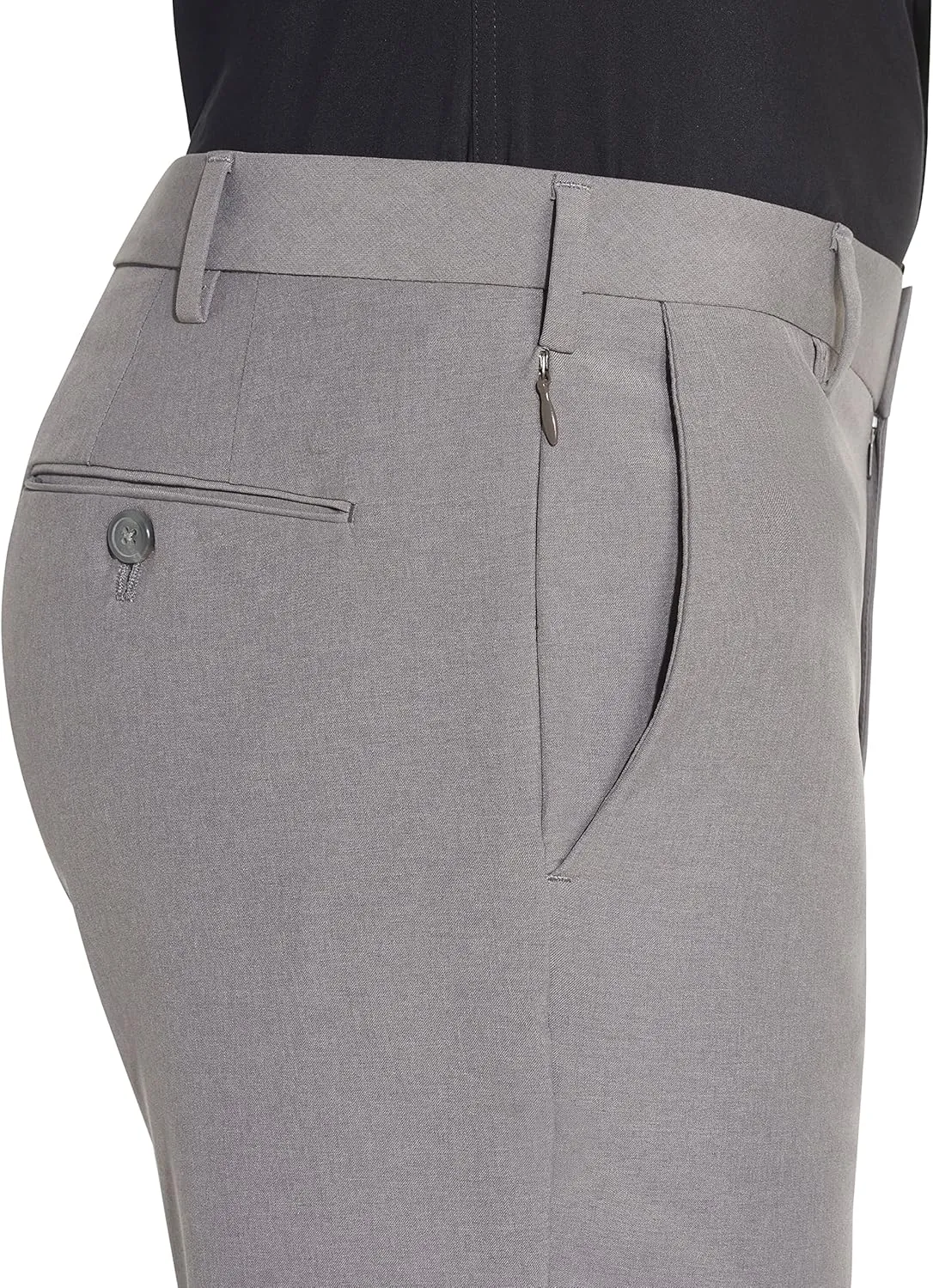 Van Heusen Men's Slim Fit Flex Flat Front Pant