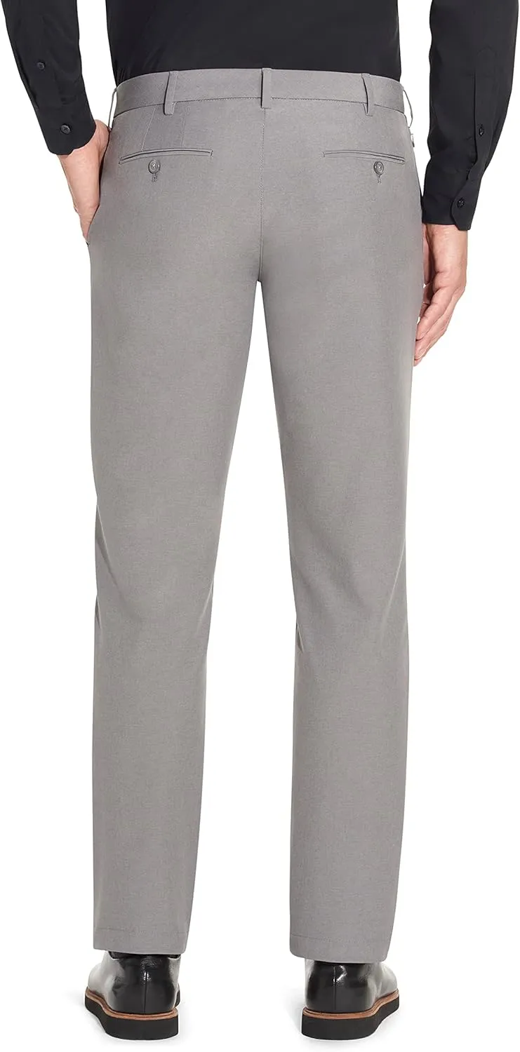 Van Heusen Men's Slim Fit Flex Flat Front Pant