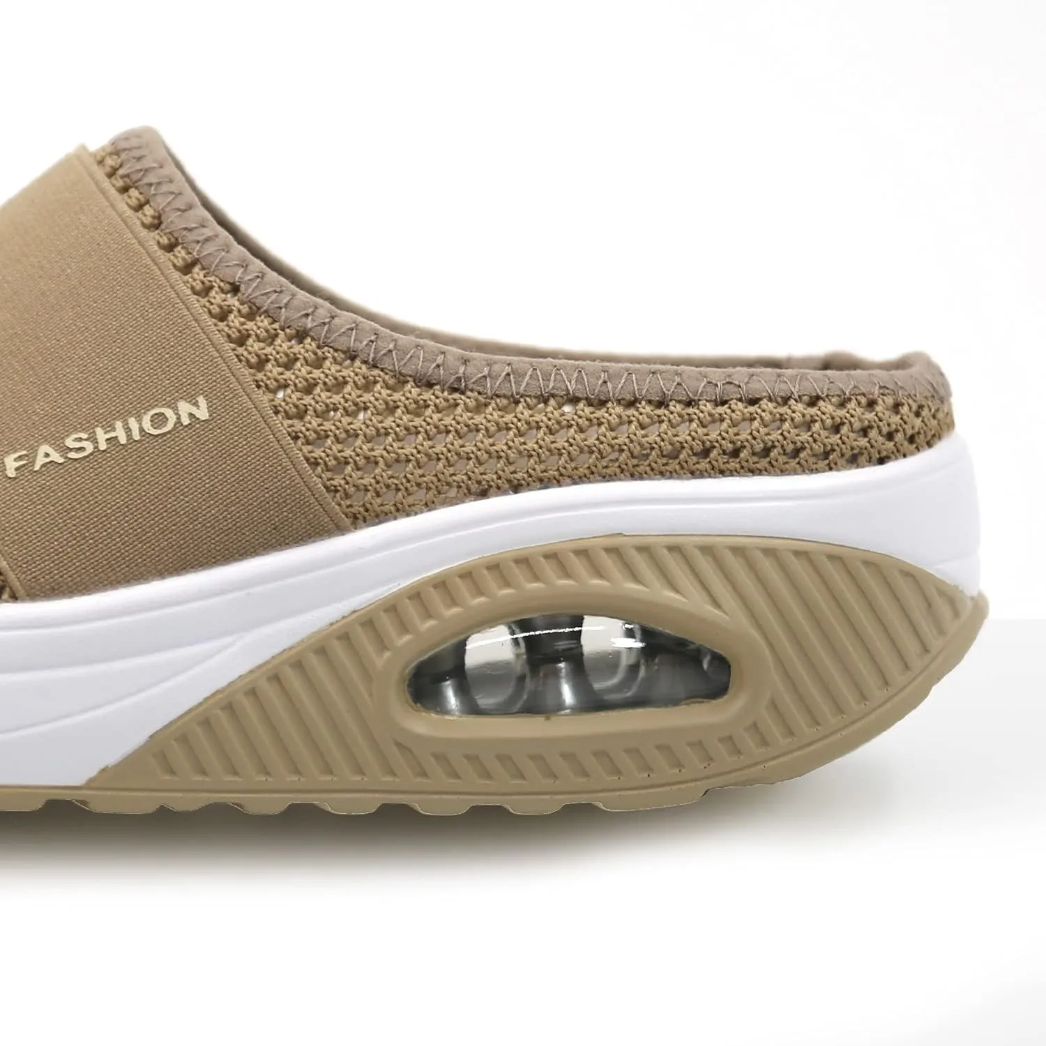 VARSKARC Women's Summer Spring Breathable Slip-on Leisure Sneakers Outdoor Slippers