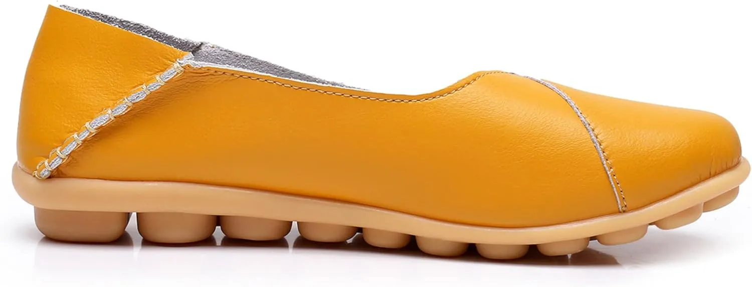 VenusCelia Women's Bare Walking Flat Loafer