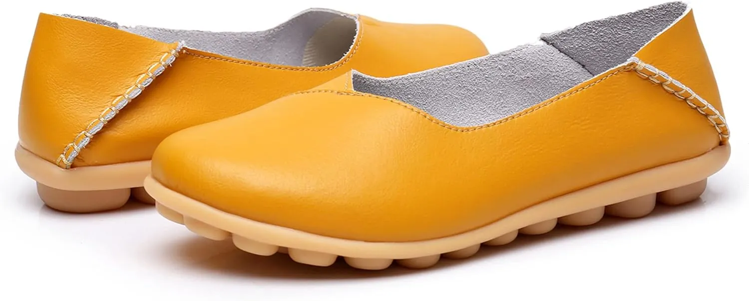 VenusCelia Women's Bare Walking Flat Loafer