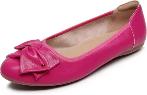 VenusCelia Women's Bows Dance Flats Shoes