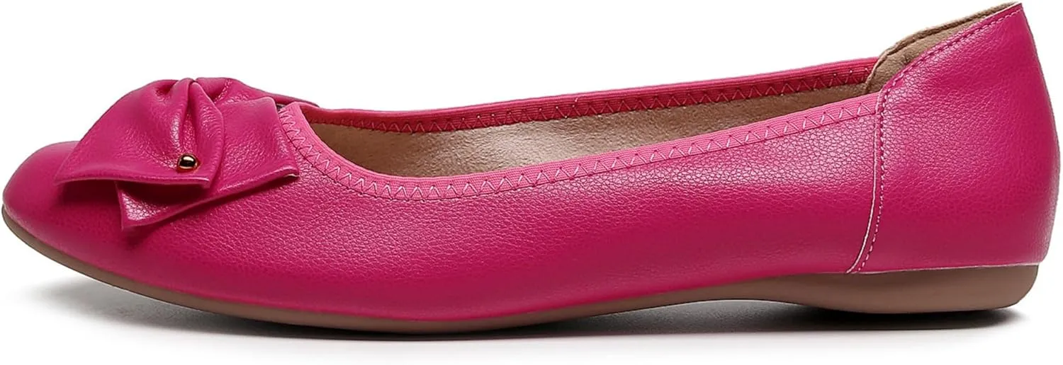 VenusCelia Women's Bows Dance Flats Shoes