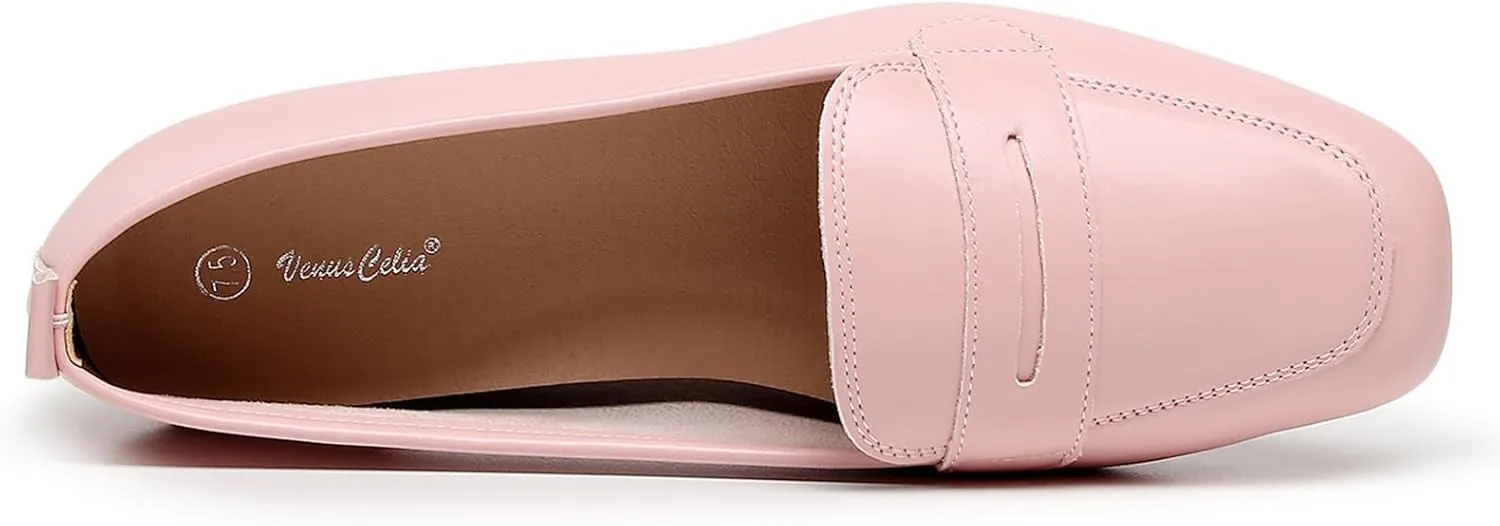 VenusCelia Women's CloseFitting Flat Shoe