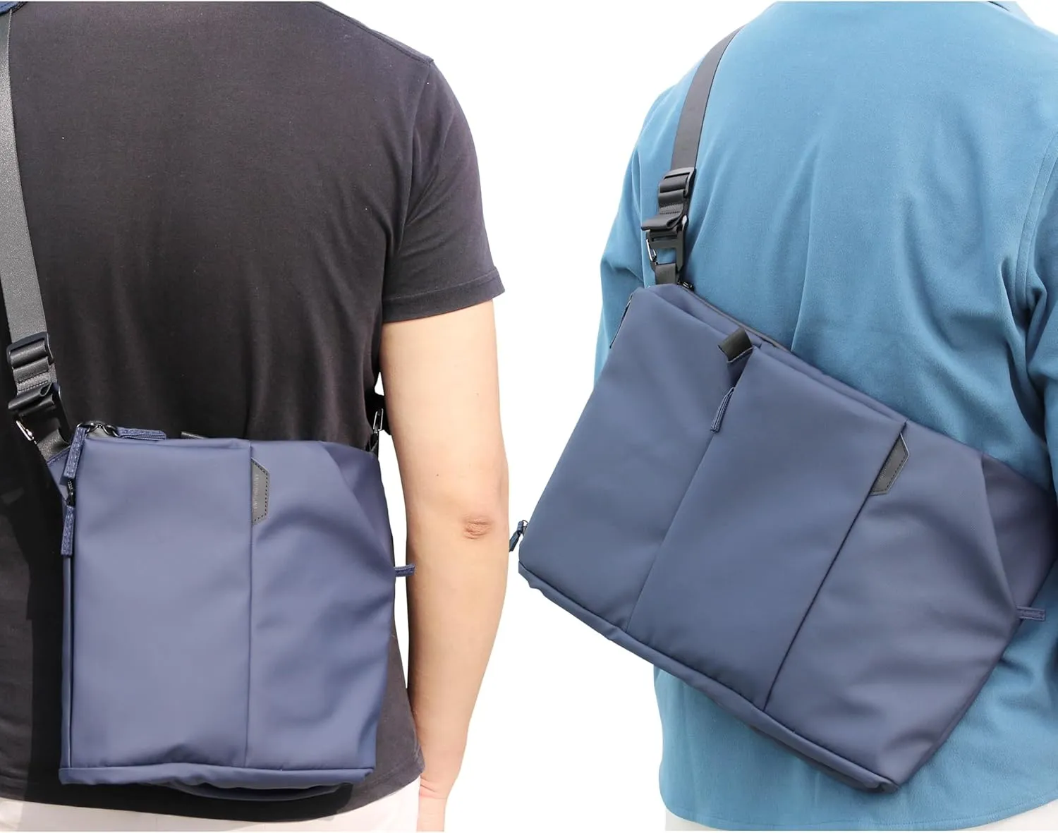 Vesty3.0 anti-theft 16 inch laptop messenger bag that transform into iPad size crossbody sling bag daypack
