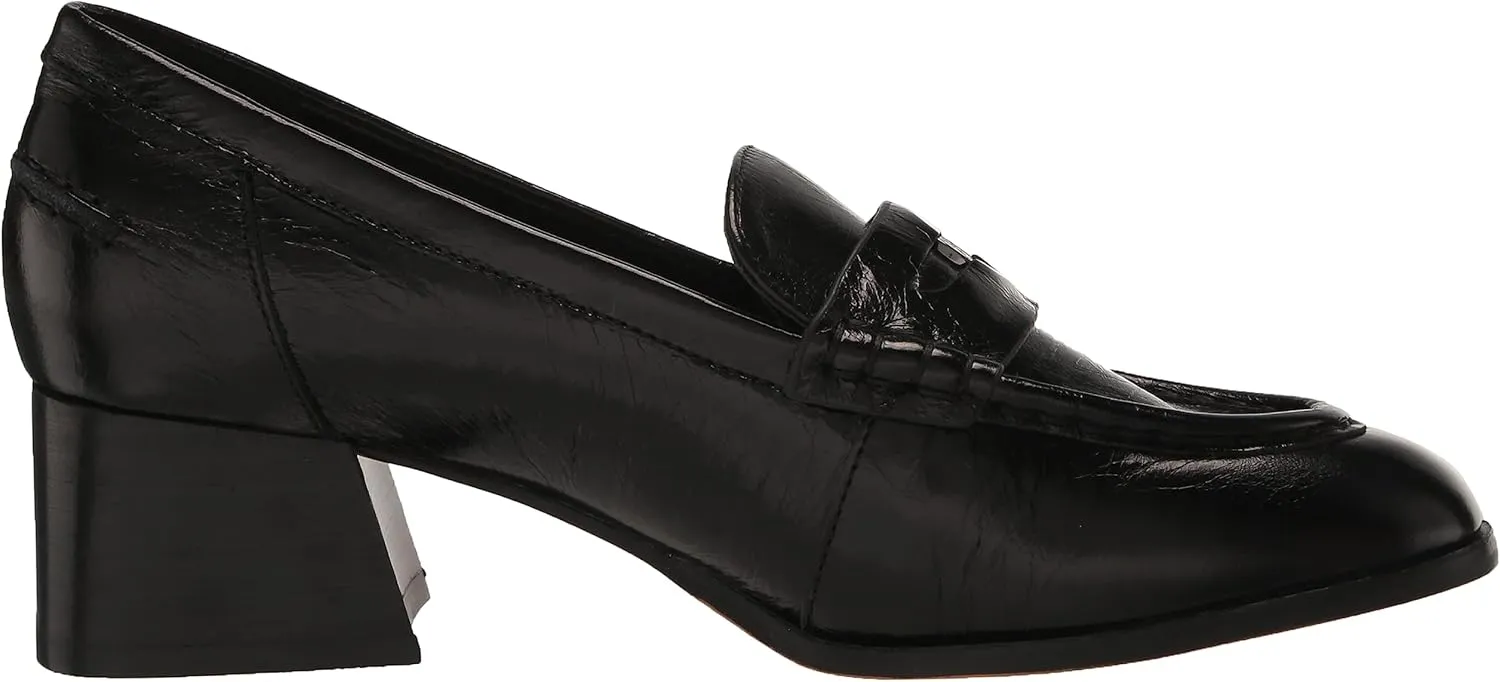 Vince Camuto Women's Carissla Block Heel Loafer Flat