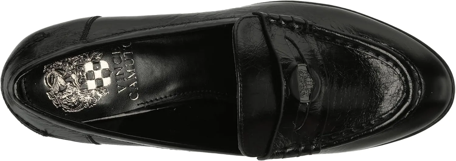 Vince Camuto Women's Carissla Block Heel Loafer Flat