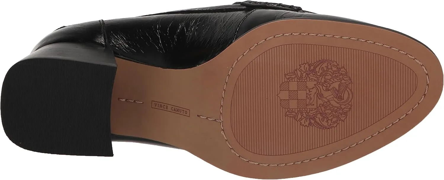 Vince Camuto Women's Carissla Block Heel Loafer Flat