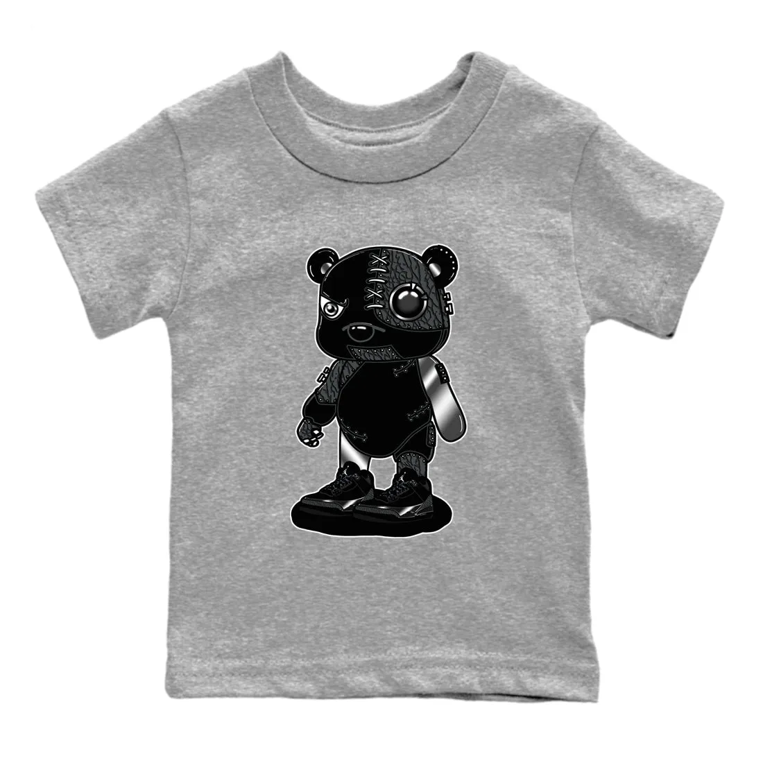 Voice-activated Tees Black User-friendly Air Cat Cyborg 3 SNRT Sneaker - Kids Jordan Bear