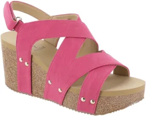 VOLATILE Womens Tory Casual Sandals Casual High Heel 3" & Up