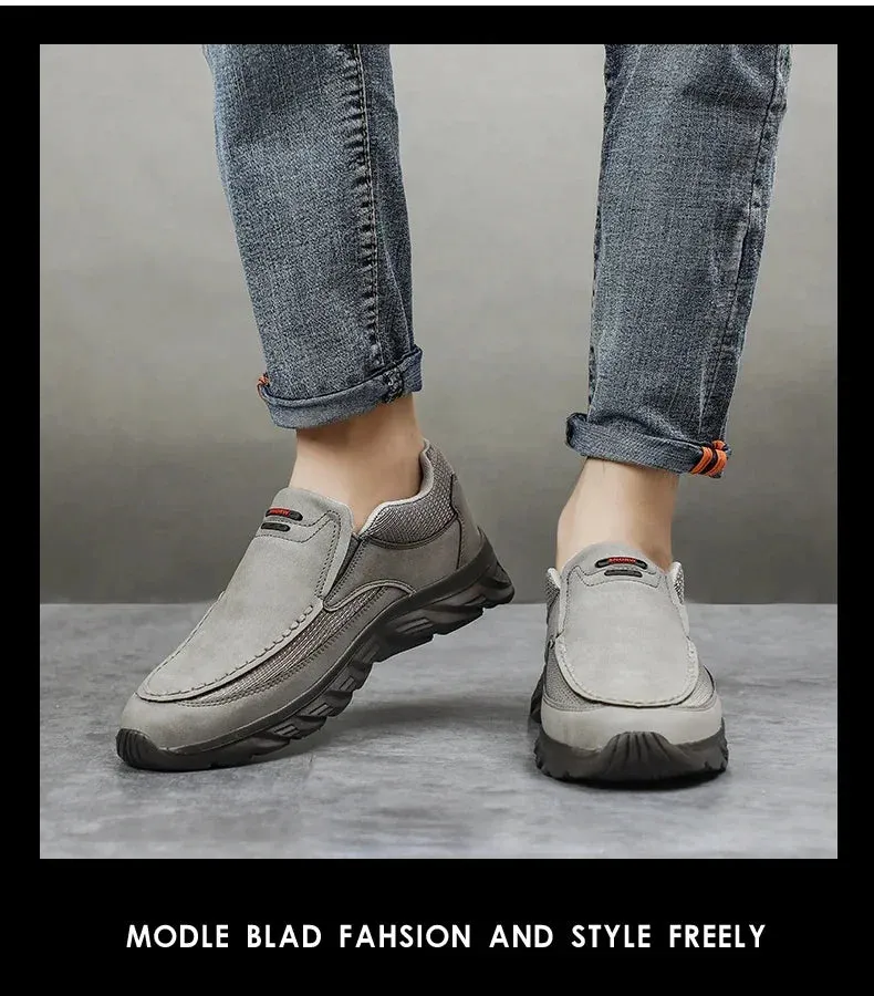 Walking Sneakers Loafers Hombres Handmade Best-seller New Men Shoes Casuales Shoes Retro Zapatos Fashion Shoes Real-time tracking Loafers Leisure 2024 Men