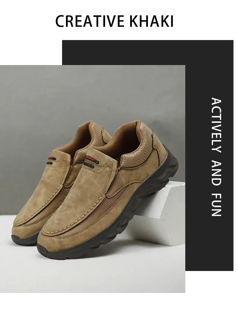 Walking Sneakers Loafers Hombres Handmade Best-seller New Men Shoes Casuales Shoes Retro Zapatos Fashion Shoes Real-time tracking Loafers Leisure 2024 Men