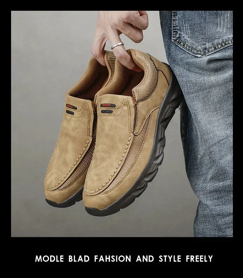 Walking Sneakers Loafers Hombres Handmade Best-seller New Men Shoes Casuales Shoes Retro Zapatos Fashion Shoes Real-time tracking Loafers Leisure 2024 Men