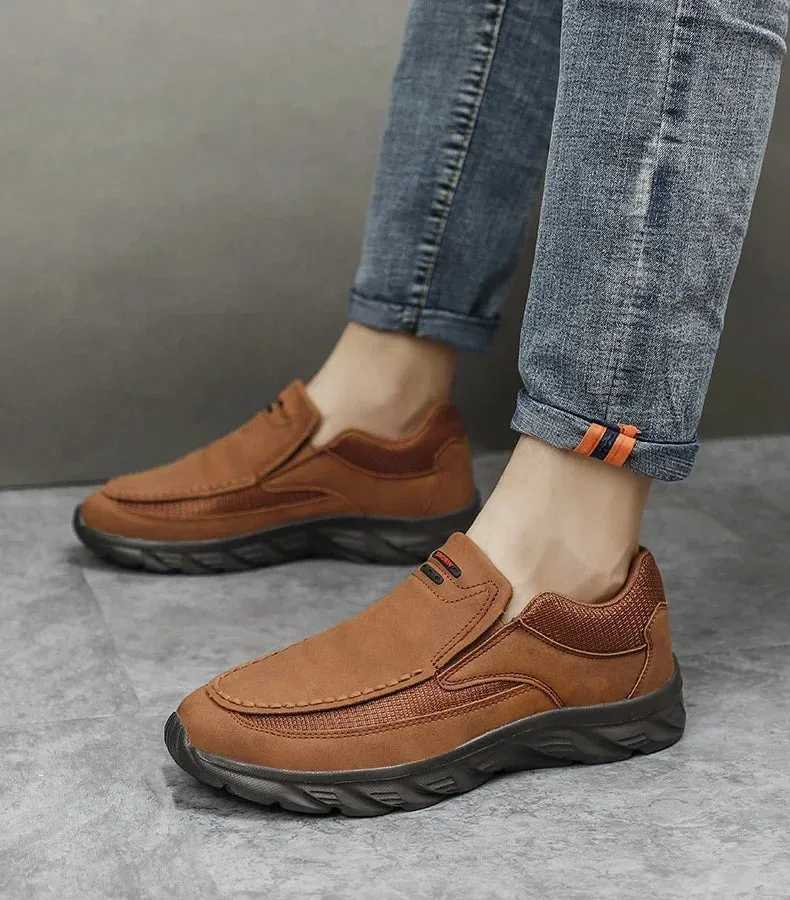Walking Sneakers Loafers Hombres Handmade Best-seller New Men Shoes Casuales Shoes Retro Zapatos Fashion Shoes Real-time tracking Loafers Leisure 2024 Men