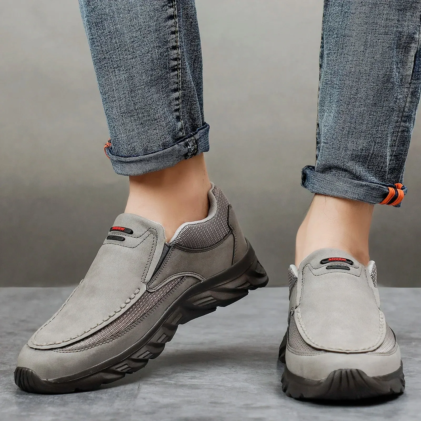 Walking Sneakers Loafers Hombres Handmade Best-seller New Men Shoes Casuales Shoes Retro Zapatos Fashion Shoes Real-time tracking Loafers Leisure 2024 Men