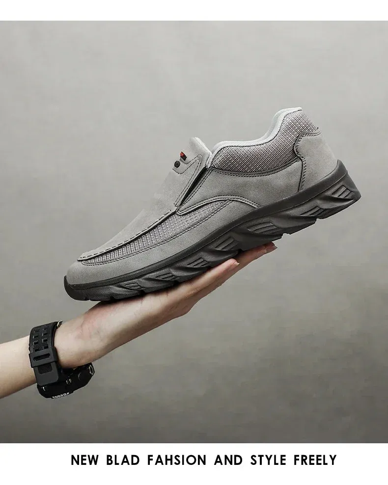 Walking Sneakers Loafers Hombres Handmade Best-seller New Men Shoes Casuales Shoes Retro Zapatos Fashion Shoes Real-time tracking Loafers Leisure 2024 Men