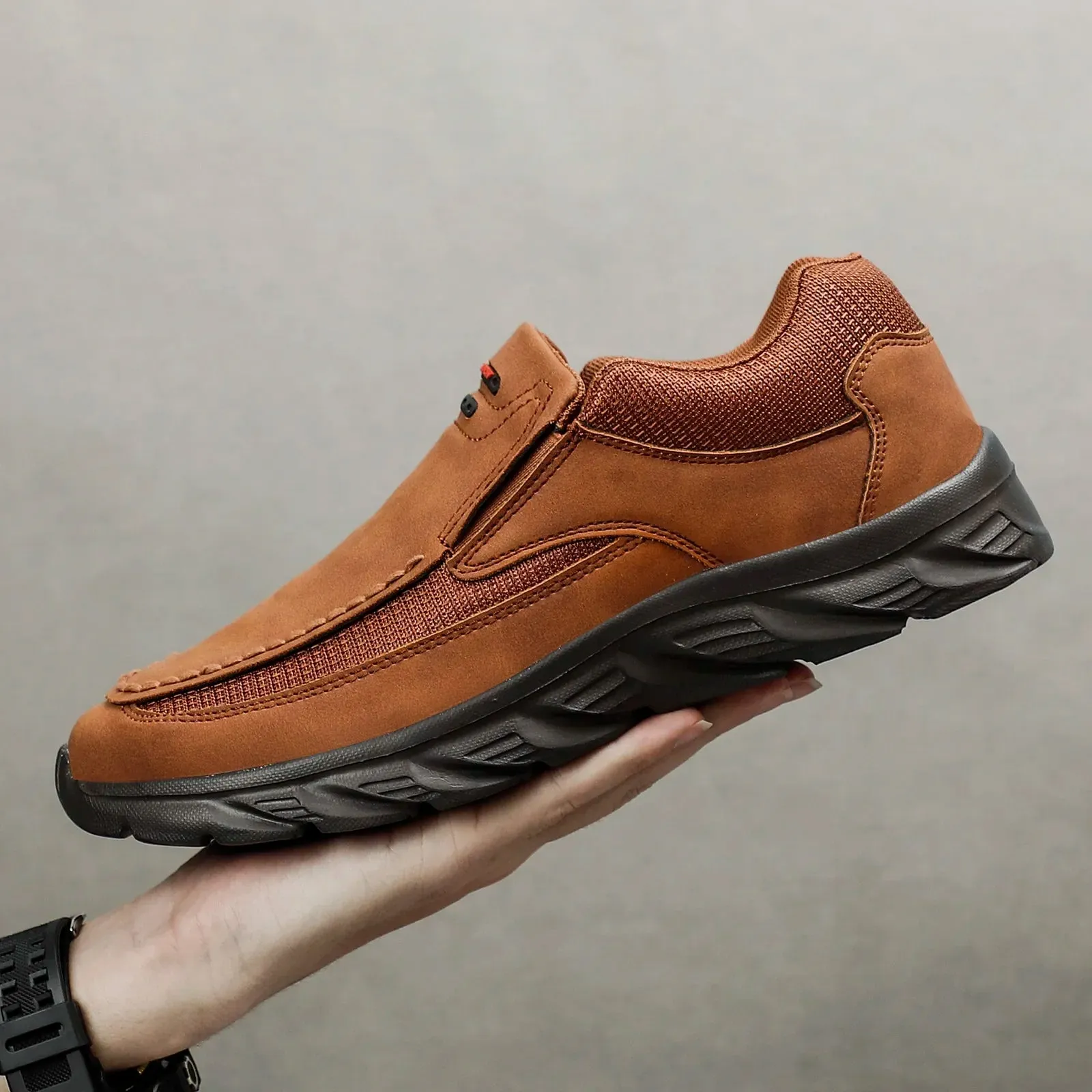 Walking Sneakers Loafers Hombres Handmade Best-seller New Men Shoes Casuales Shoes Retro Zapatos Fashion Shoes Real-time tracking Loafers Leisure 2024 Men