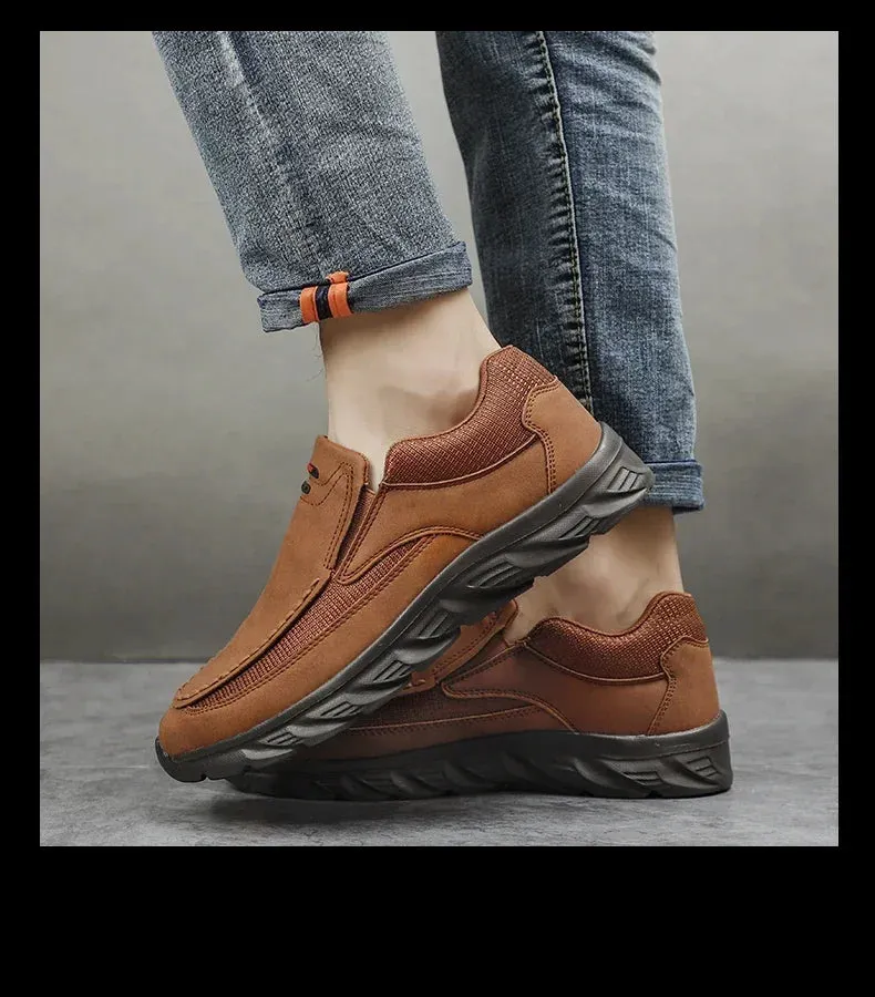 Walking Sneakers Loafers Hombres Handmade Best-seller New Men Shoes Casuales Shoes Retro Zapatos Fashion Shoes Real-time tracking Loafers Leisure 2024 Men