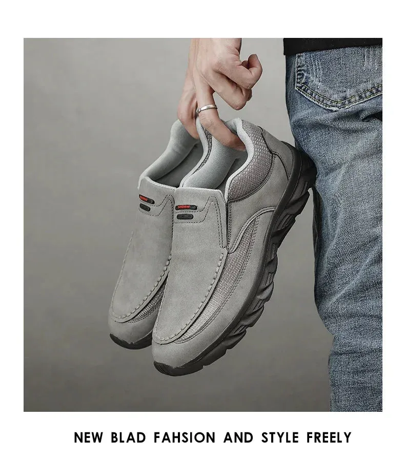 Walking Sneakers Loafers Hombres Handmade Best-seller New Men Shoes Casuales Shoes Retro Zapatos Fashion Shoes Real-time tracking Loafers Leisure 2024 Men