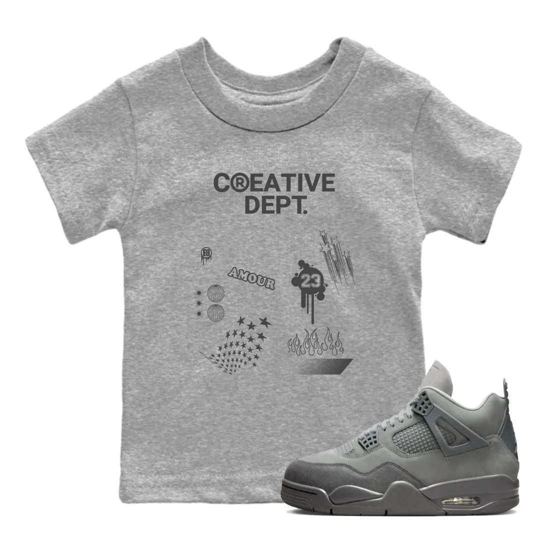 Wet Creative Verified - Jordan Cement Air Great value SNRT Tees Dept Kids 4 Sneaker