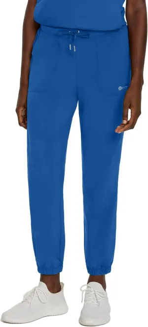 WHITE CROSS FIT Women's 399 Drawstring Jogger Scrub Pant-Royal-X-Small Petite