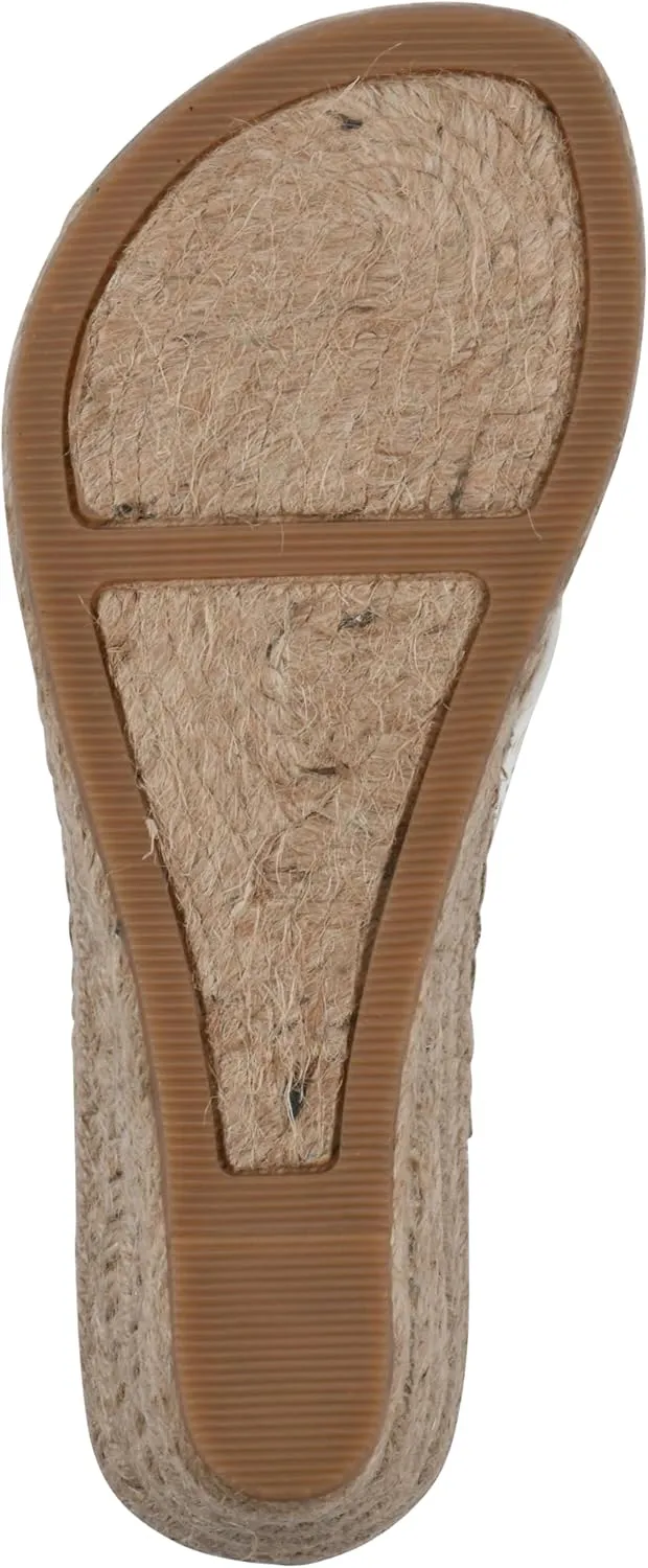 WHITE MOUNTAIN Women's Beaux Espadrille Wedge Sandal