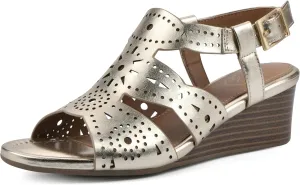 WHITE MOUNTAIN Women's Brush Up Wedge Sandal