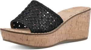 WHITE MOUNTAIN Women's Charges Woven Wedge Sandal