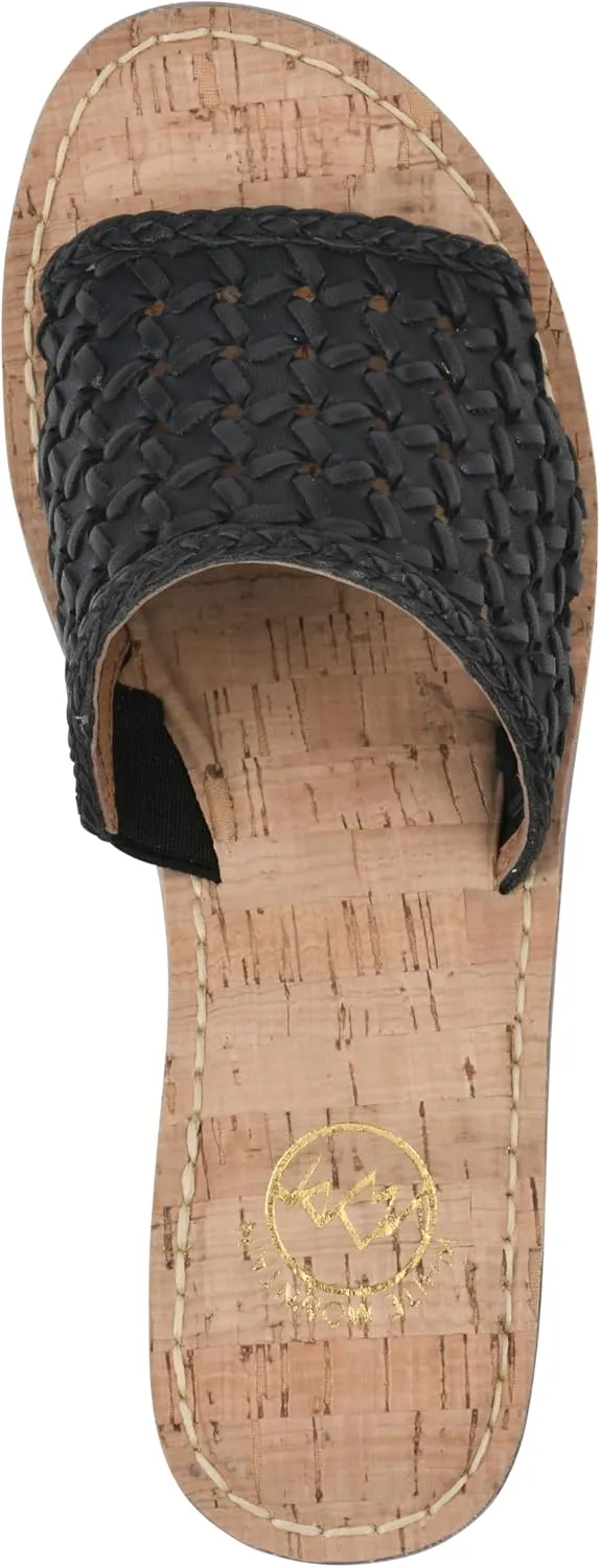 WHITE MOUNTAIN Women's Charges Woven Wedge Sandal