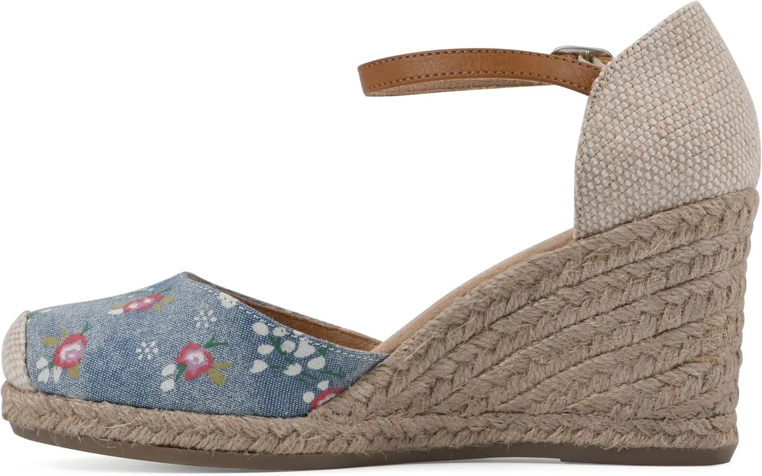 WHITE MOUNTAIN Women's Mamba Espadrille Wedge Sandal