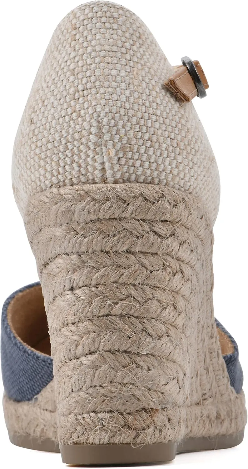 WHITE MOUNTAIN Women's Mamba Espadrille Wedge Sandal