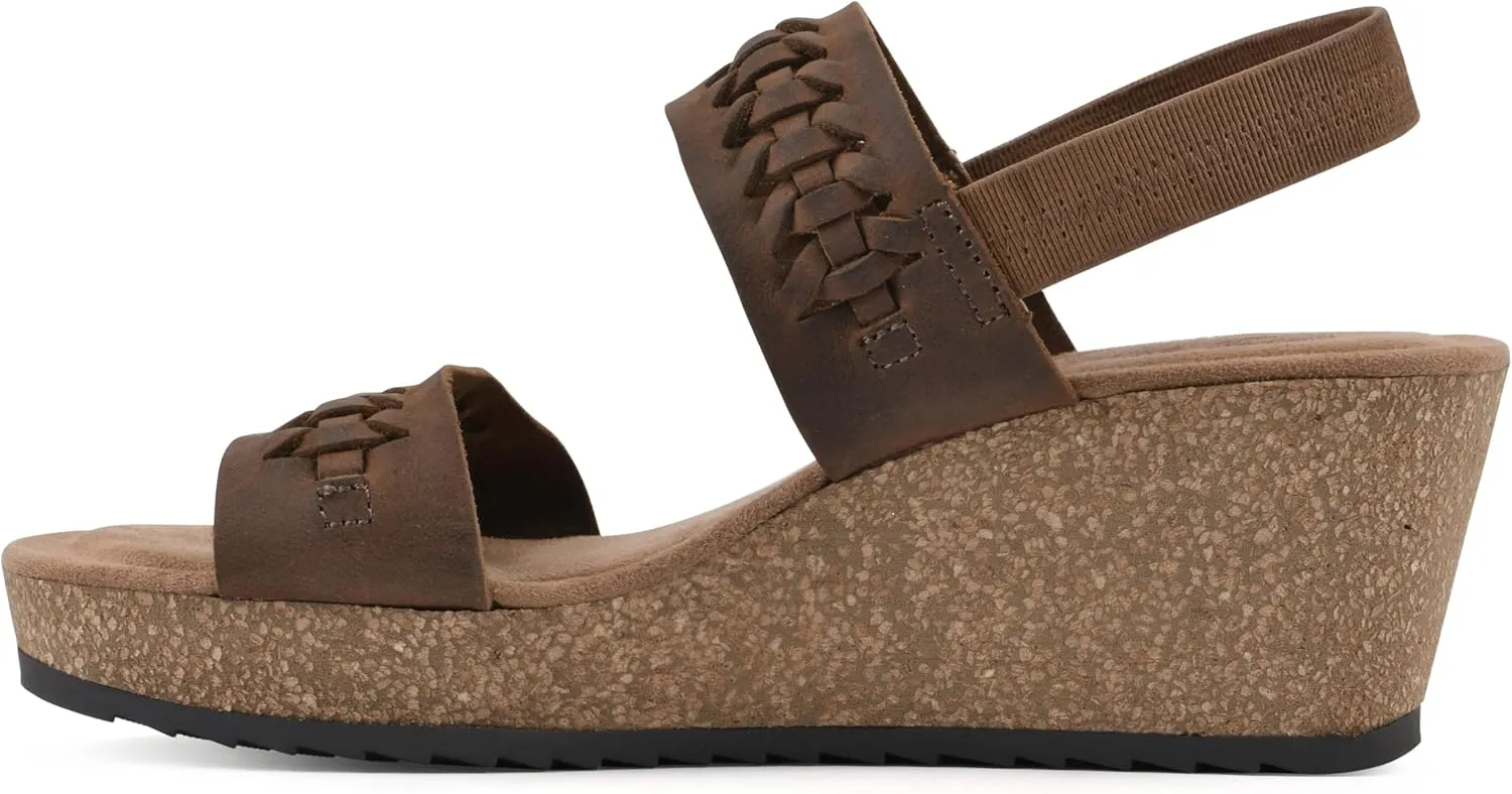 WHITE MOUNTAIN Women's Pretreat Wedge Sandal
