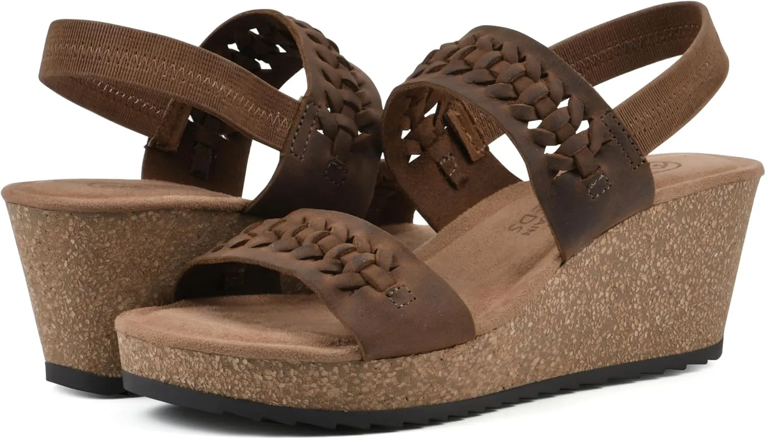 WHITE MOUNTAIN Women's Pretreat Wedge Sandal