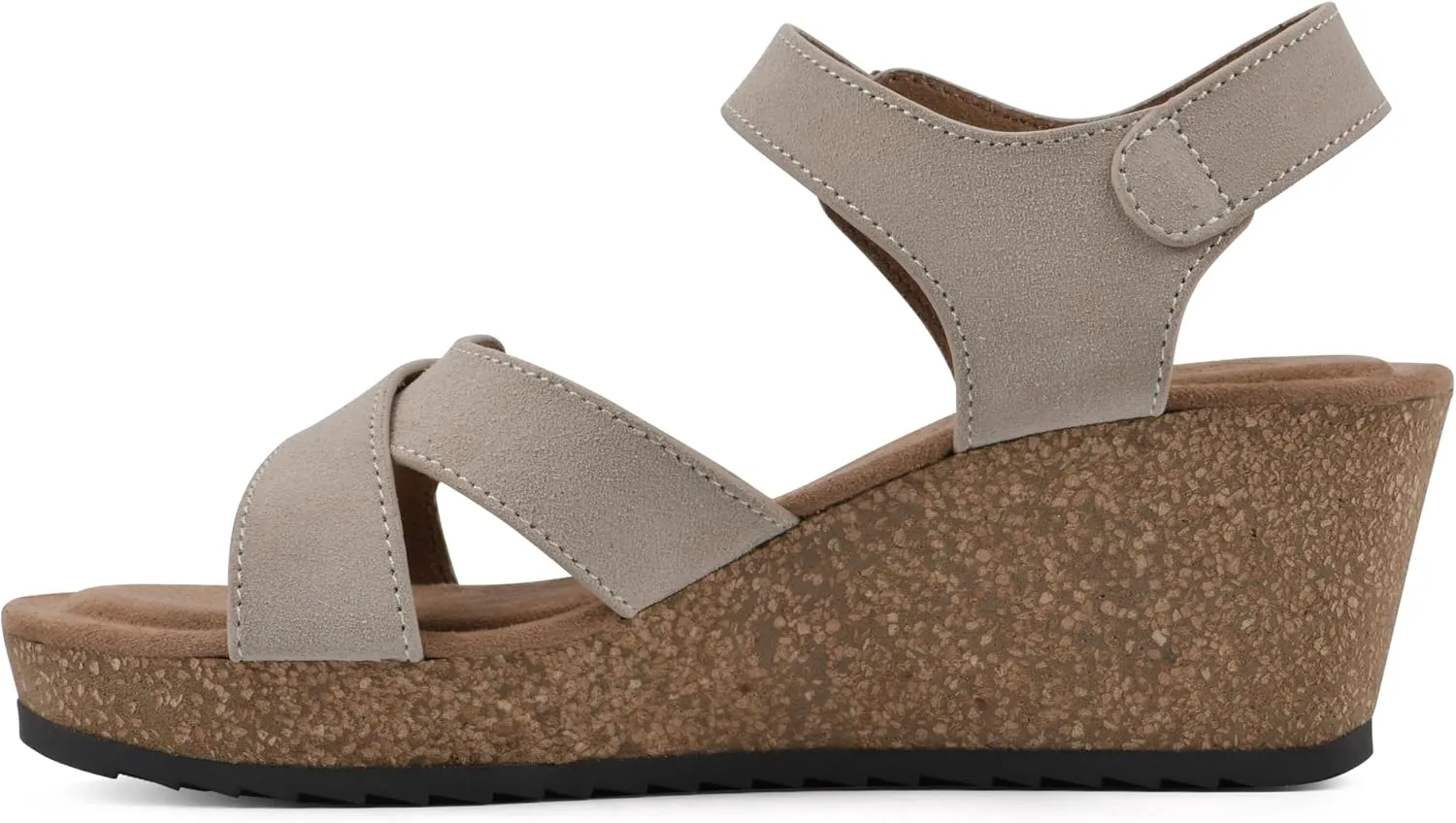 WHITE MOUNTAIN Women's Prezo Wedge Sandal