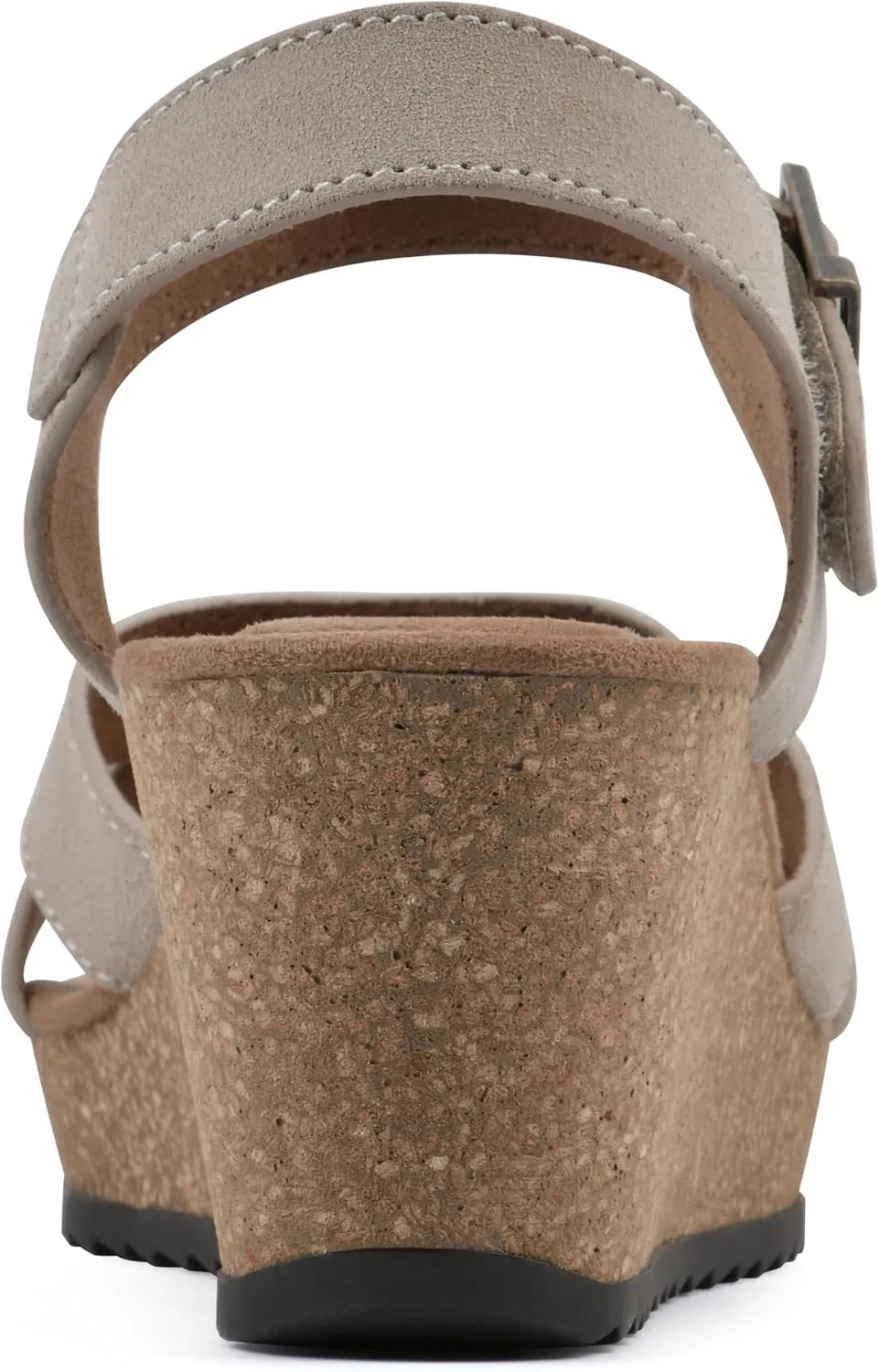 WHITE MOUNTAIN Women's Prezo Wedge Sandal
