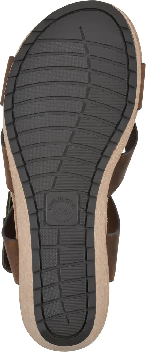 WHITE MOUNTAIN Women's Prezo Wedge Sandal
