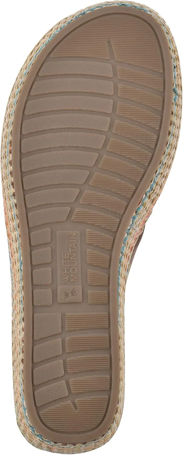 WHITE MOUNTAIN Women's Samwell Platform Wedge Sandal