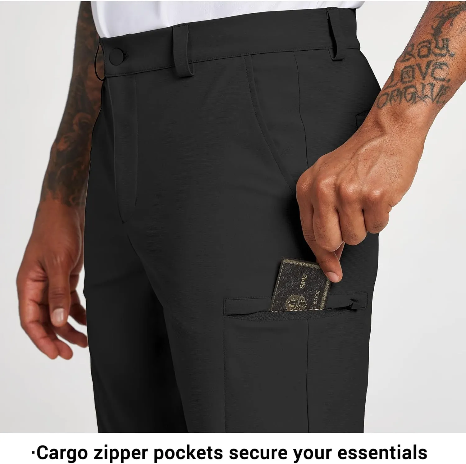 Willit Men's Golf Shorts Stretch Dress Shorts Cargo Quick Dry Athletic Casual Shorts with Pockets 7" 9" 11"