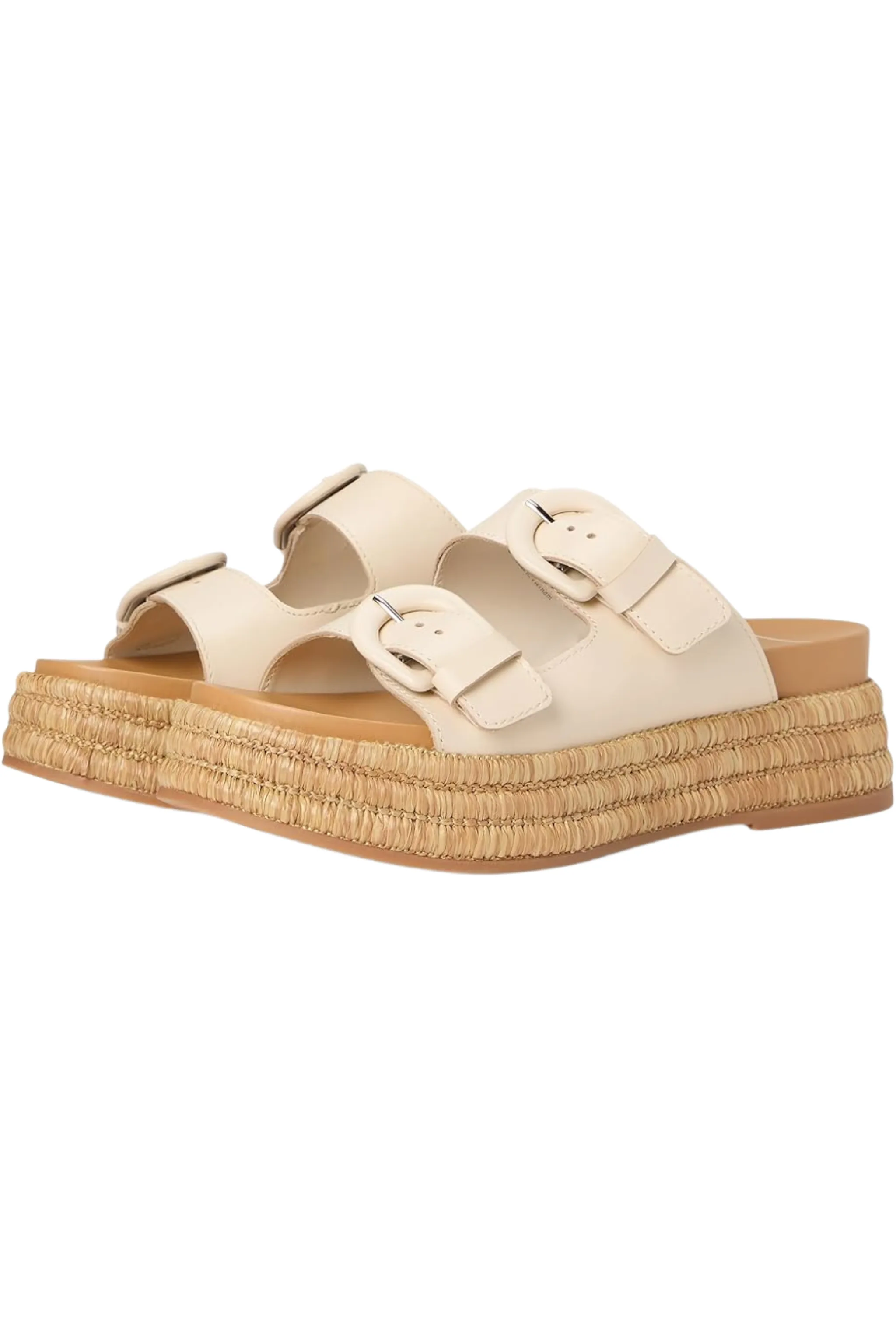 Witny Sandal, Light Natural Raffia