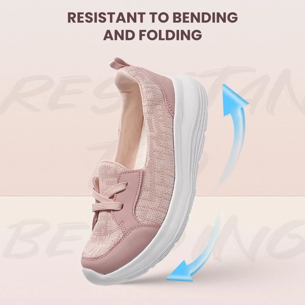 Women Comfy Orthopedic Walking Shoes, 2024 New Orthopedic Women's Breathable Slip On Arch Support Non-Slip Shoes