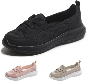 Women Comfy Orthopedic Walking Shoes, 2024 New Orthopedic Women's Breathable Slip On Arch Support Non-Slip Shoes