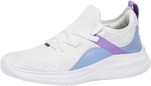 Women Gym Shoes Breathable Mesh Soft Platform Slip On Sneakers Summer Casual Comfortable Non Slip Running Sport Shoes