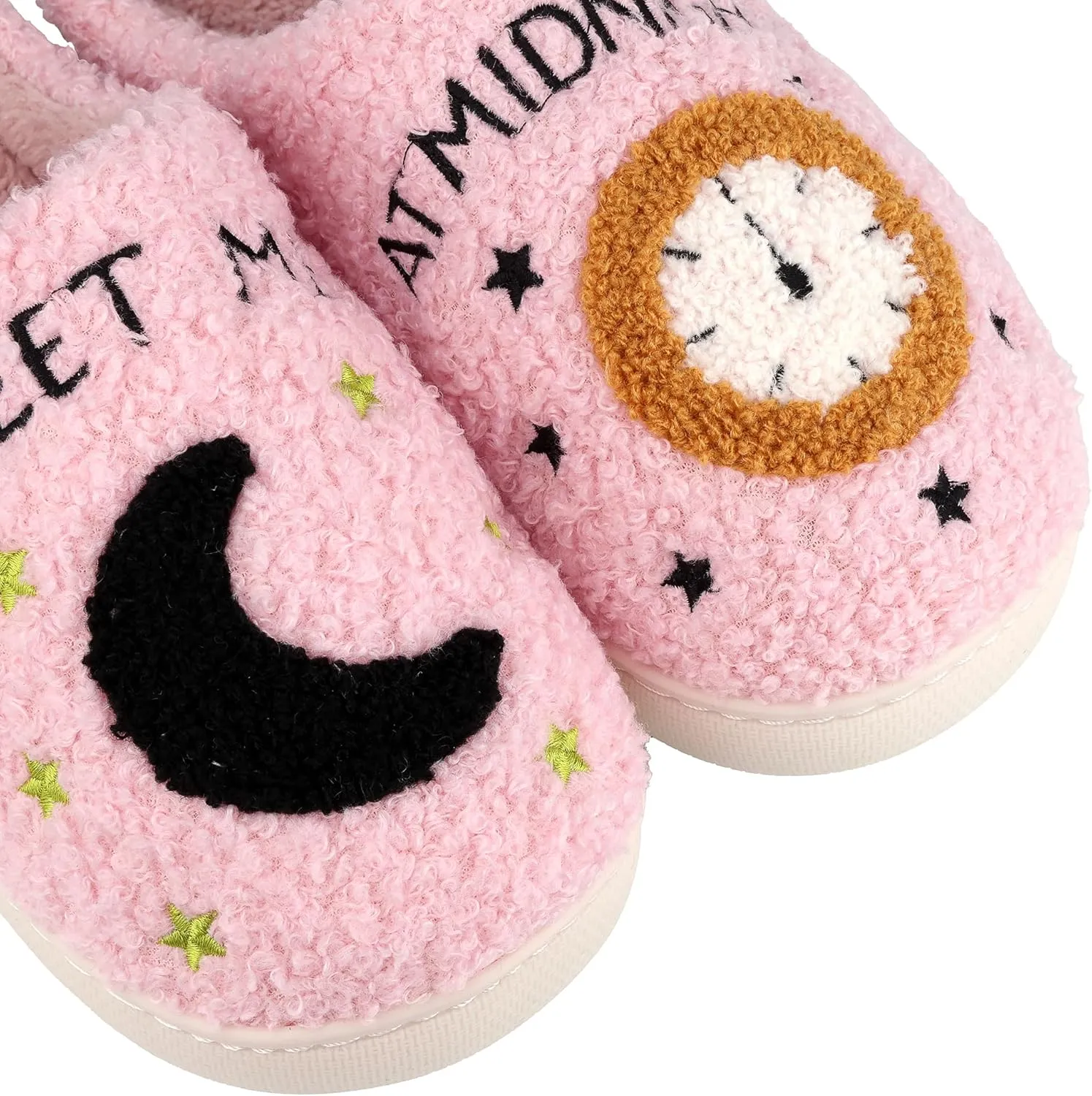Women Men House Slippers Comfy Plush Slippers Shoes for Home Bedroom Indoor