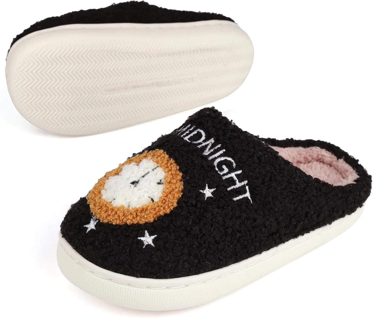 Women Men House Slippers Comfy Plush Slippers Shoes for Home Bedroom Indoor
