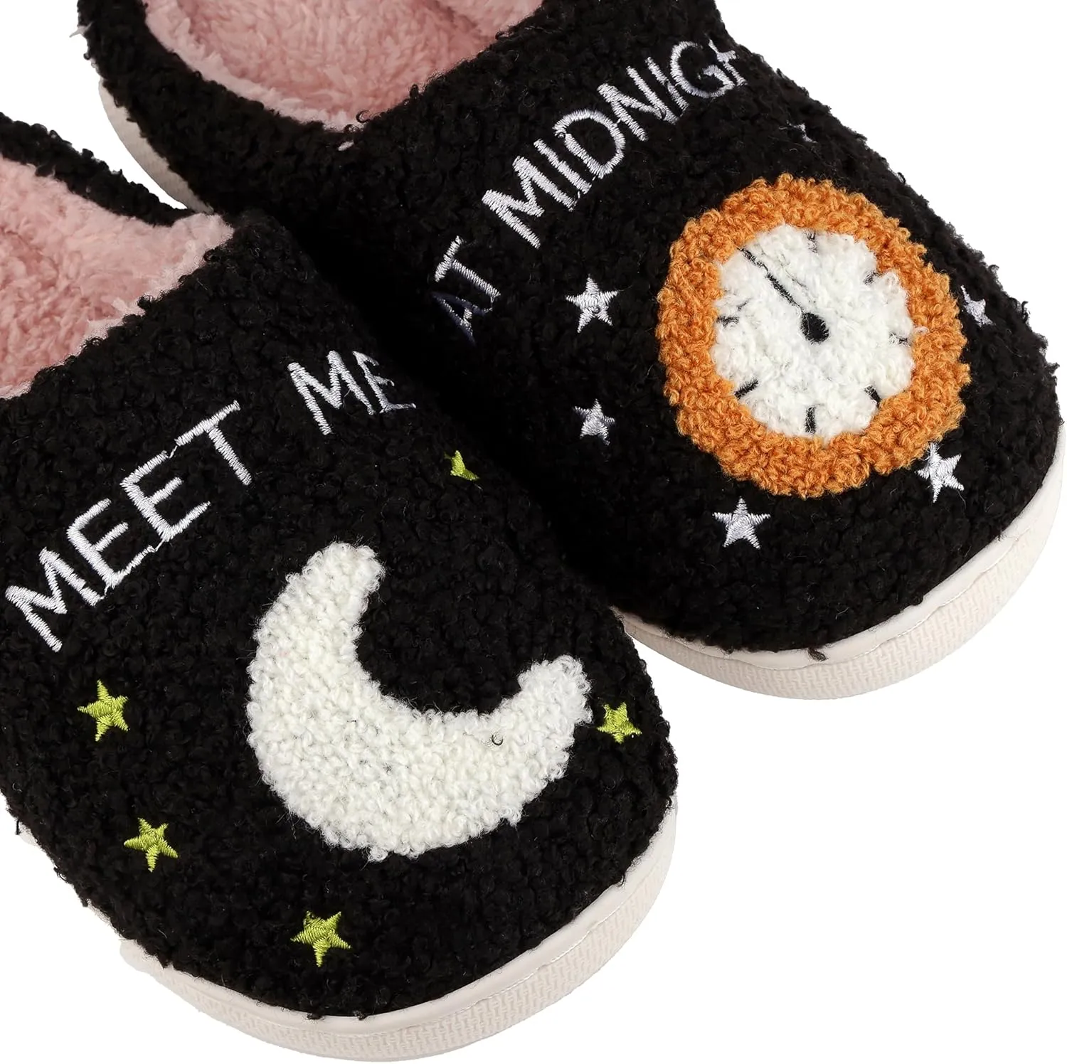 Women Men House Slippers Comfy Plush Slippers Shoes for Home Bedroom Indoor