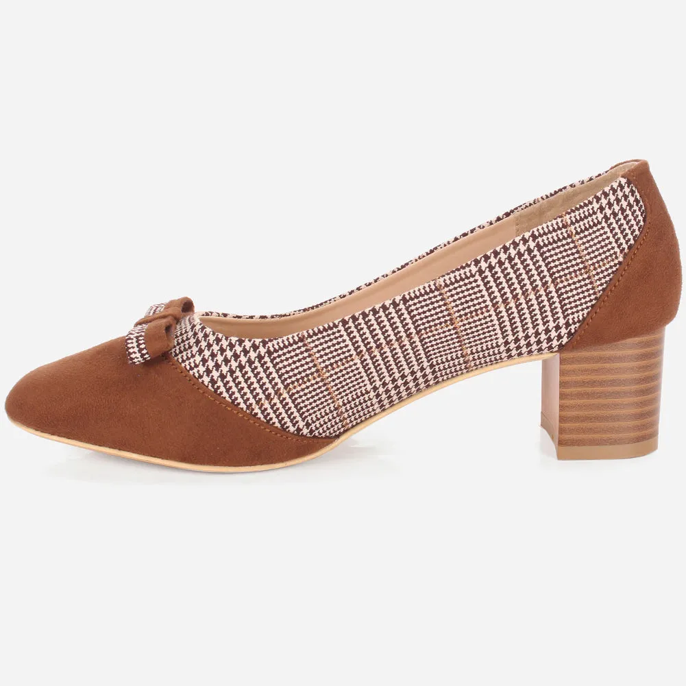 Women "FLORA" Slip On Court Shoes