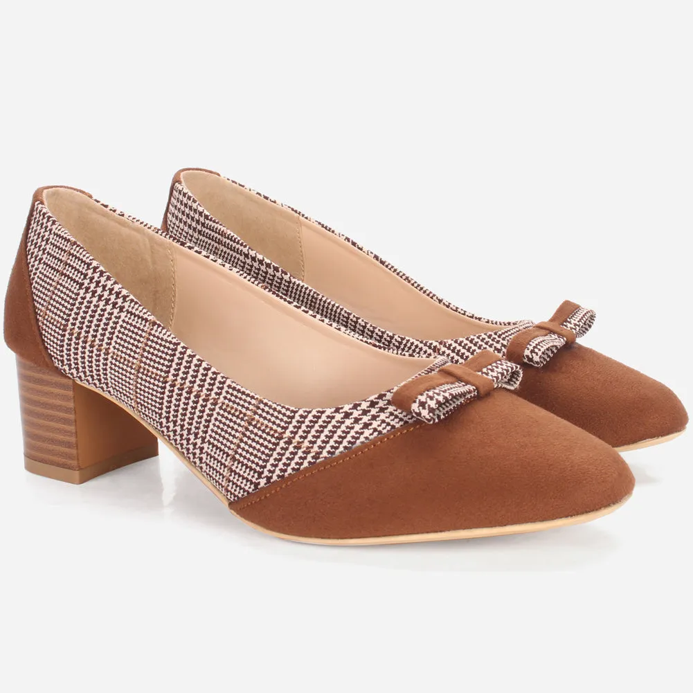 Women "FLORA" Slip On Court Shoes