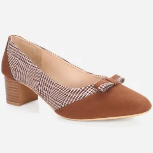 Women "FLORA" Slip On Court Shoes